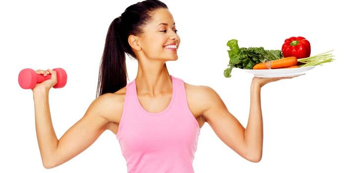 الأكل الصحي وممارسة الرياضة لفقدان الوزن في شهر
